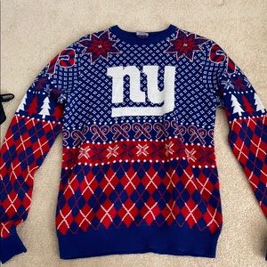 New York giants Christmas sweater